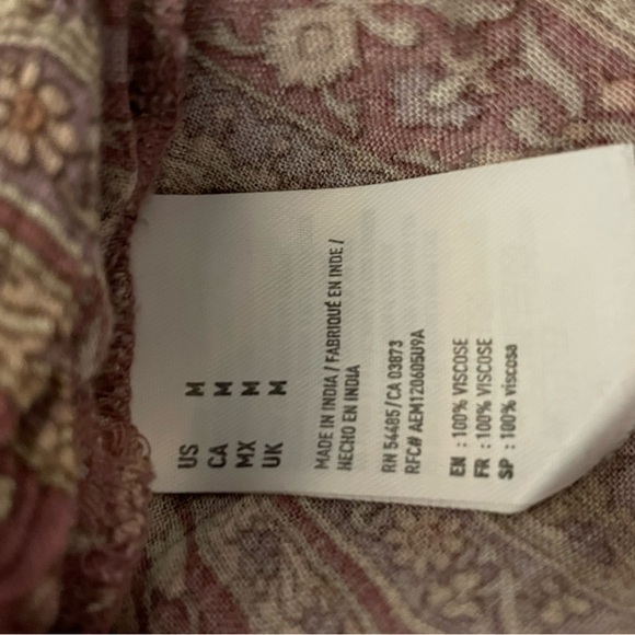 NWOT American Eagle Boho Top - Picture 7 of 7